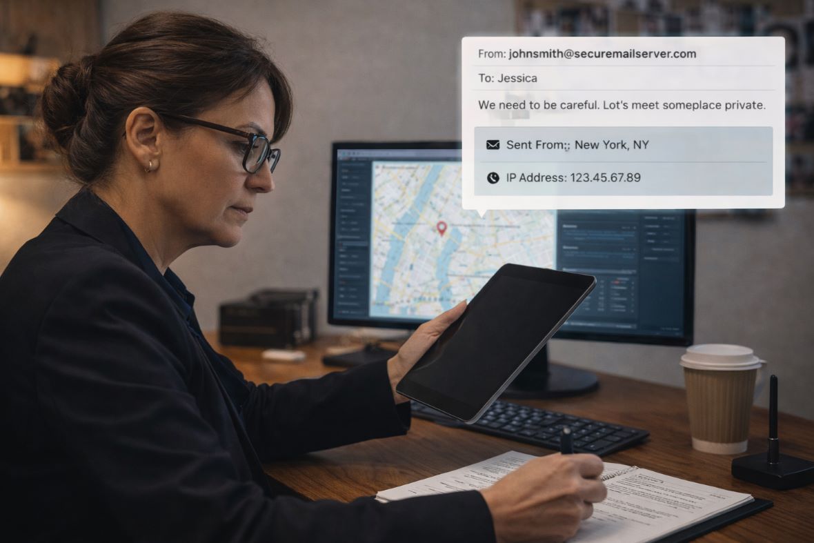 Inside the Work of Private Investigators Using Email Tracking and SMS Tracing. Private investigators using lawful email analysis and SMS tracing techniques to support evidence-led investigations.