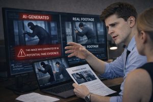 Private Investigations Exposing AI-Generated Evidence in Digital Cases