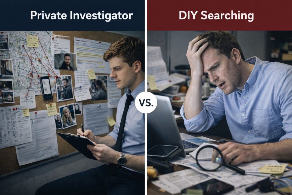 Stop DIY Searching: Why Hiring a Private Investigator Pays Off
