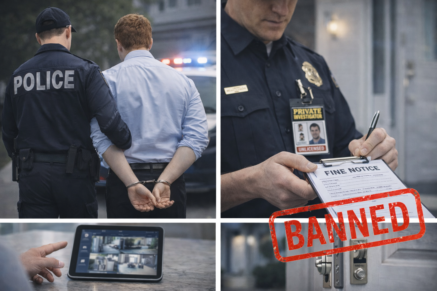 Unlicensed Private Investigator Work in Australia: Fines, Charges, and Lawsuit Risk. Unlicensed private investigator work in Australia and the legal risks, including fines, charges, and potential civil lawsuits.